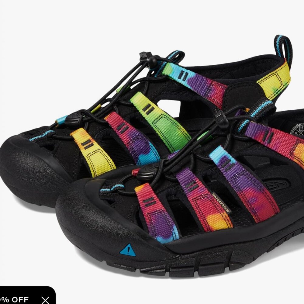 Keen Rainbow Tie Dye Sandals